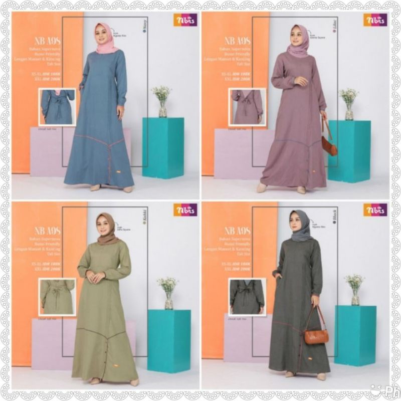 GAMIS NIBRAS NB A98 NIBRAS NBA98 GAMIS NIBRAS GAMIS ORIGINAL GAMIS ADEM GAMIS KATUN GAMIS MURAH GAMI