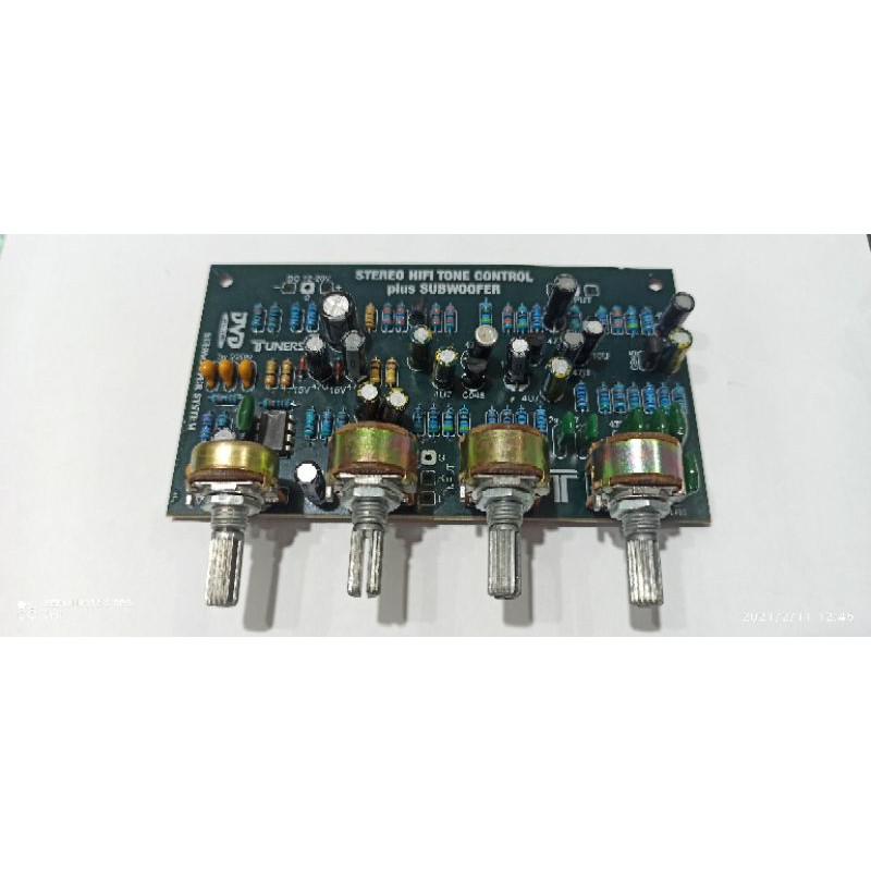 kit tone kontrol stereo plus subwoofer limbad tunersys Tc-008