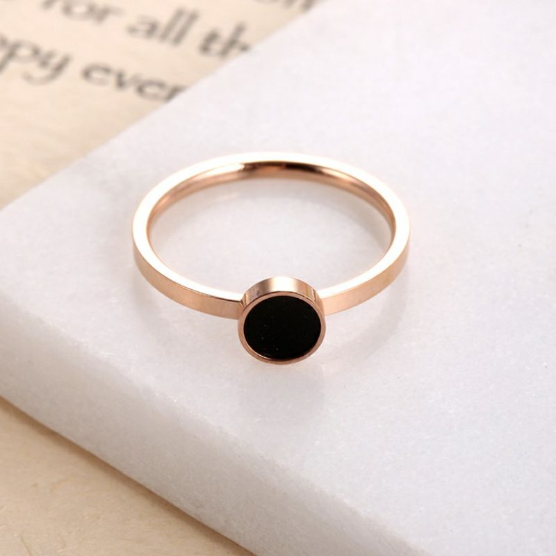 Cincin wanita titanium kasual premium