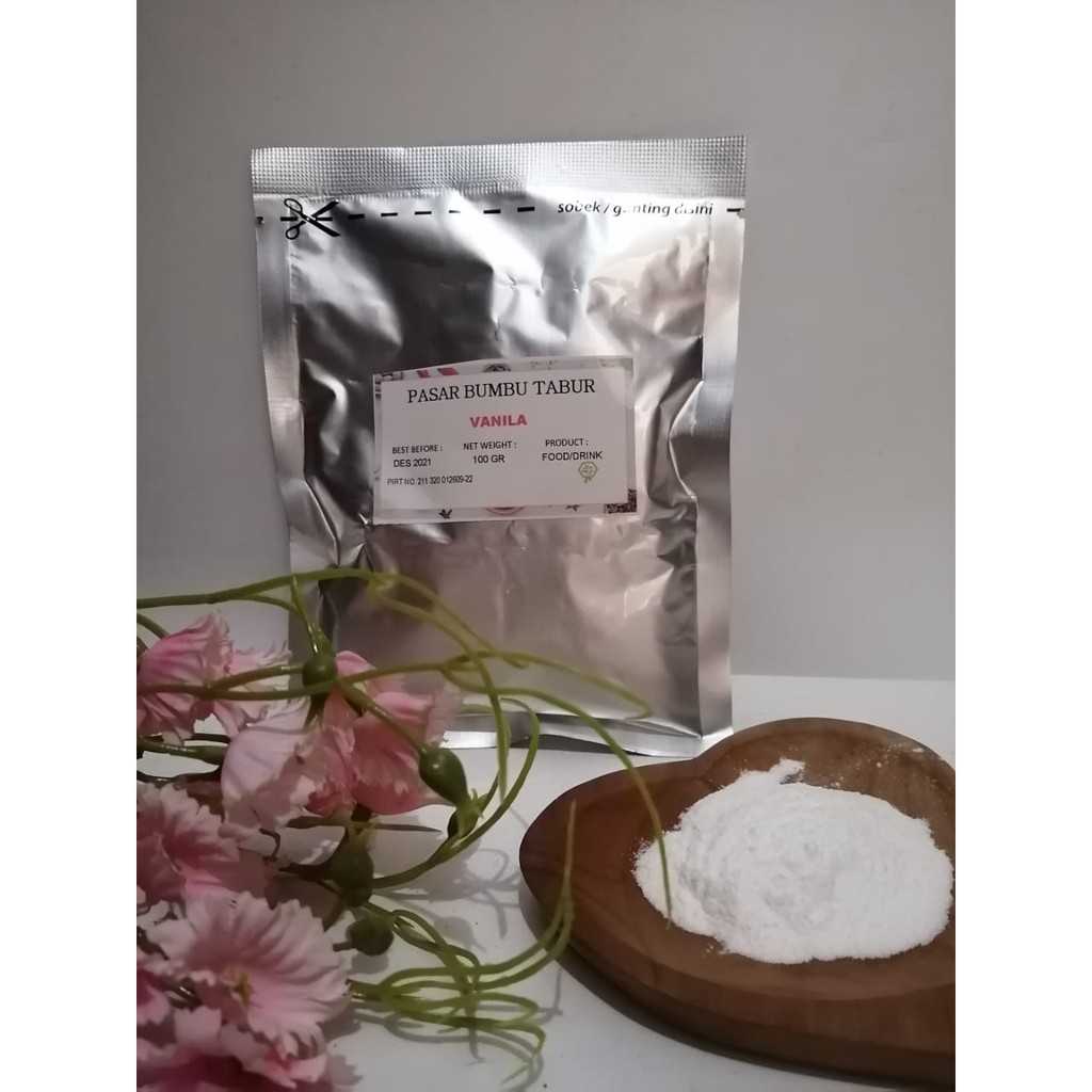 

BUBUK MINUMAN RASA VANILA 100 GR