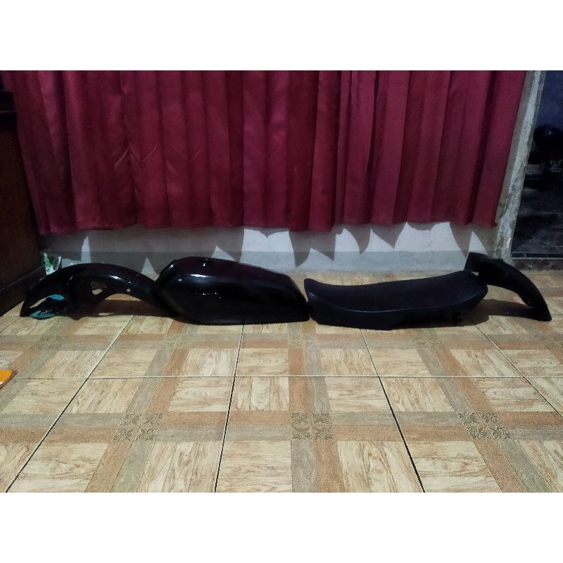 BODY RX SPESIAL ORIGINAL REPAINT SATU SET TINGGAL PAKAI TANGKI TIDAK BOCOr