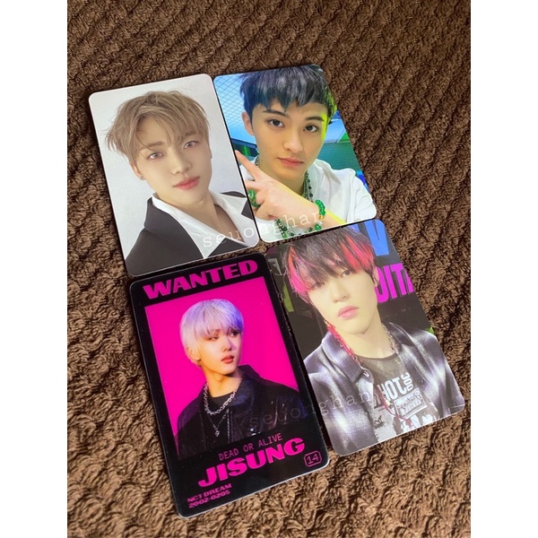 PC LUCKY DRAW DAN ALBUM GLITCH MODE MARK JISUNG CHENLE