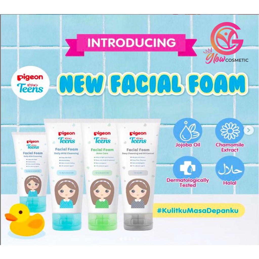 PIGEON TEENS Facial Foam Daily Mild Cleansing / Acne Care / Deep Cleansing and Oil Control