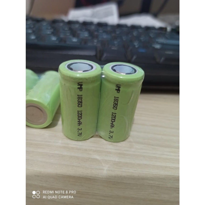 18350 Lithium Ion 3.7v 1200mah