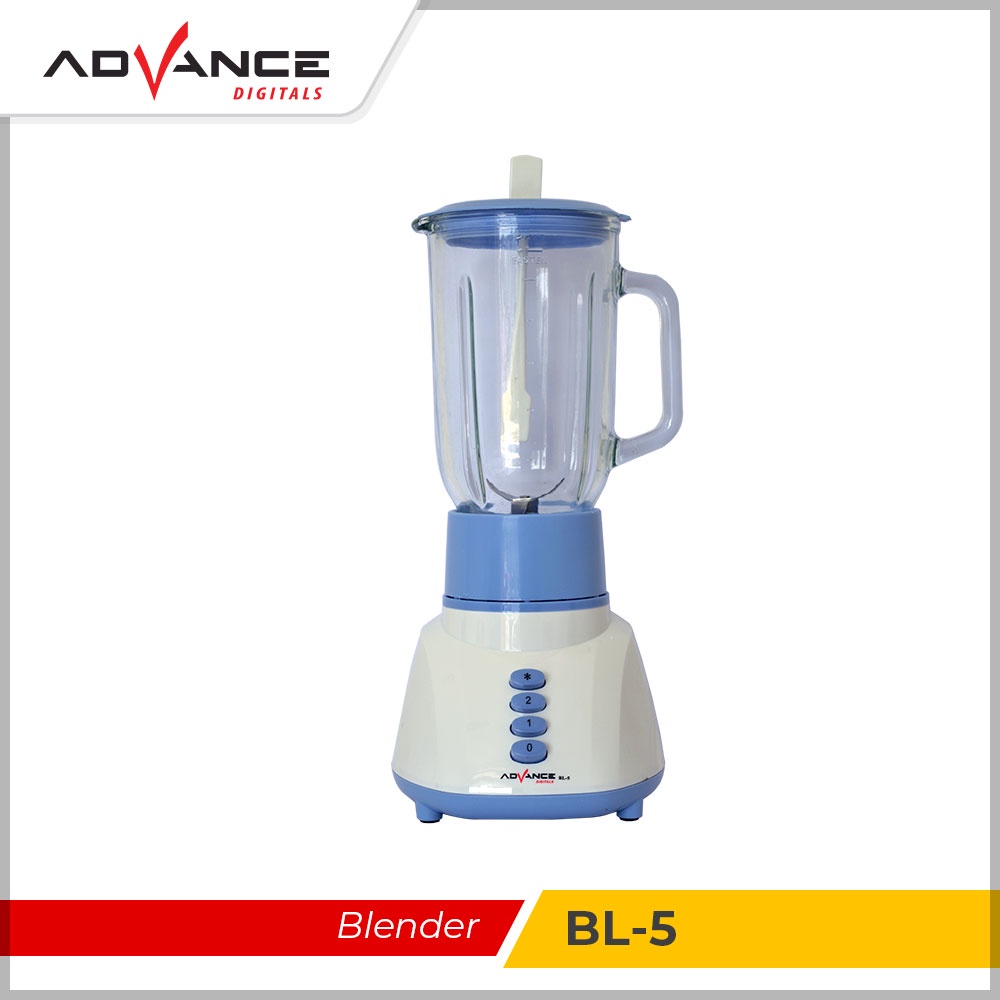 Advance Digitals BL5 - Blender 1.2 Liter Multifungsi Bergaransi | Garansi Resmi 1 Tahun Advance