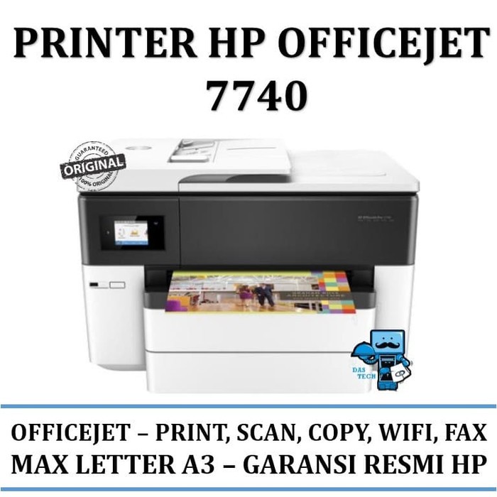 Printer Hp Officejet 7740 - All-in-one - Garansi Resmi