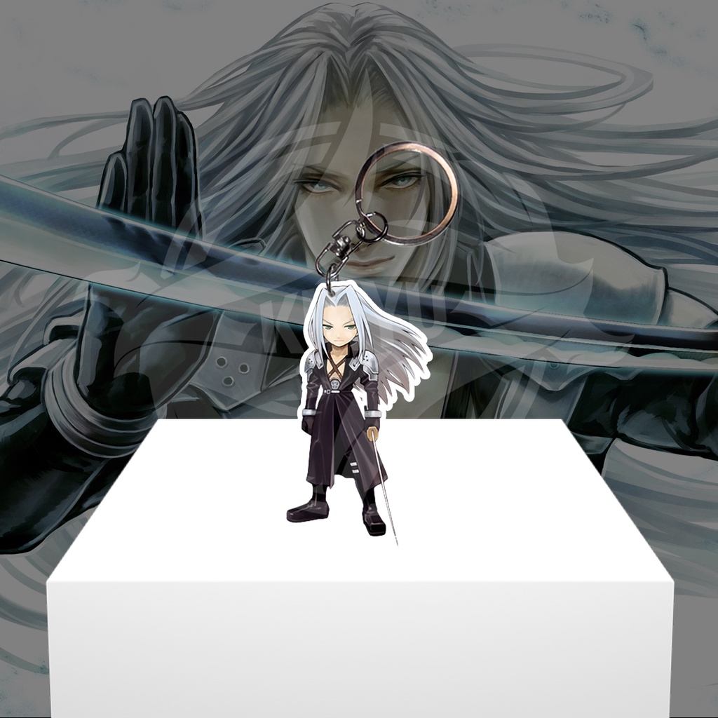 Gantungan Kunci Gantungan HP Anime Game Final Fantasy VII <b>Sephiroth</b> - Ganci...