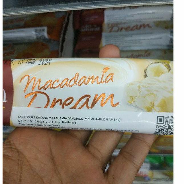 

biscuit sereal MACADAMIA dream 50gr