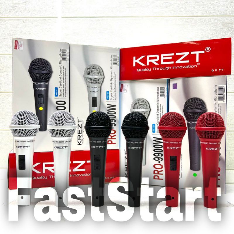 Microphone Kabel Krezt Pro9900 Original Krezt Mic Cable Pro 9900