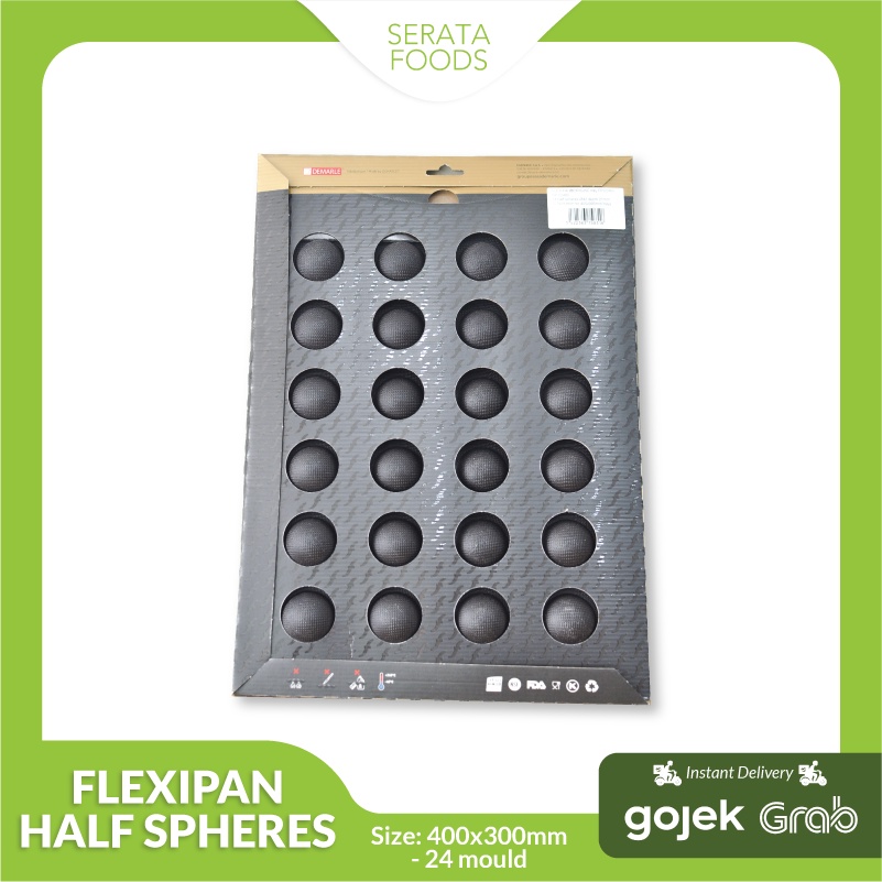 

Flexipan FP2489 Half-Spheres 24 Mould