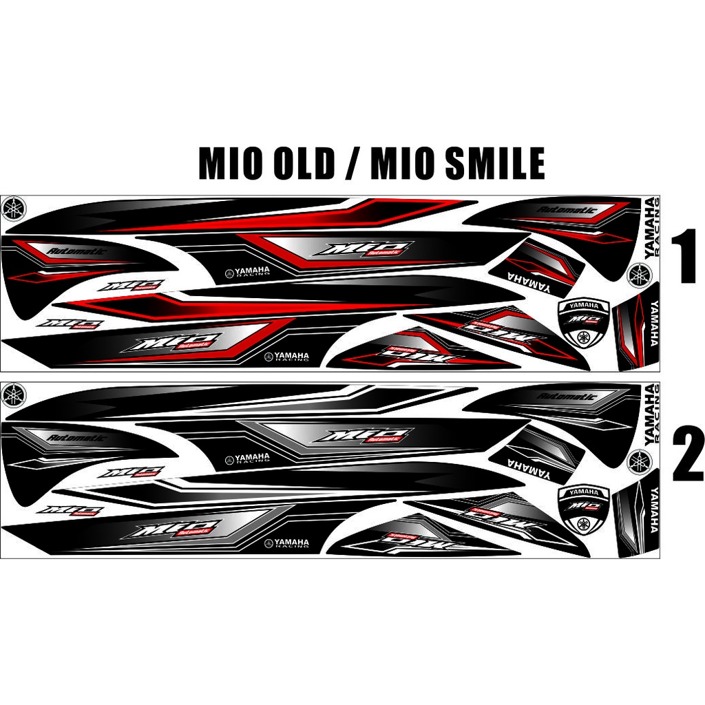 STRIKER-STRIPING MIO SMILE MIO OLD STRIPING RACING