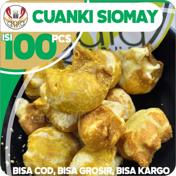 

- BARU Siomay Cuanki Kering isi 100pcs Toping Baso Aci, Seblak khas Garut
