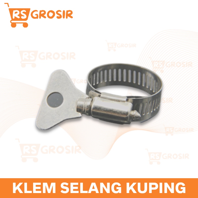 Klem Selang Kuping Stainless Hose Clamp