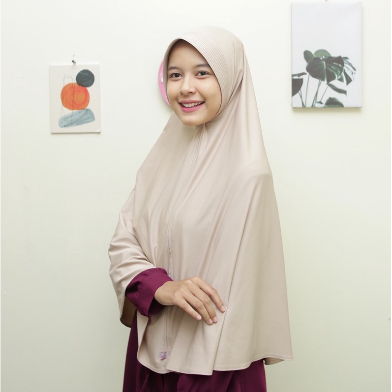 Hijab instant JERSEY | Khimar Jumbo
