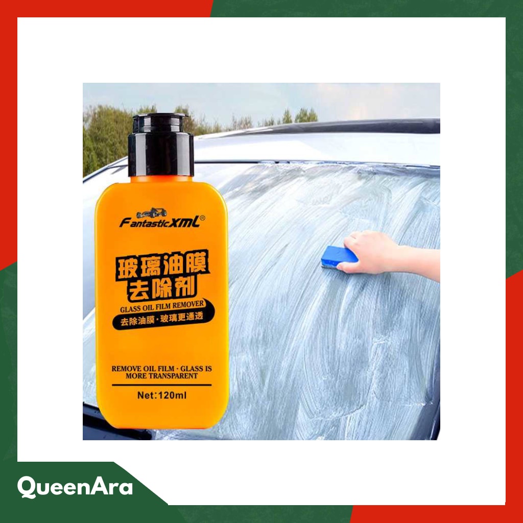 Vvcesidot Cairan Sabun Kaca Mobil Glass Oil Film Remover 120ml TSLM1