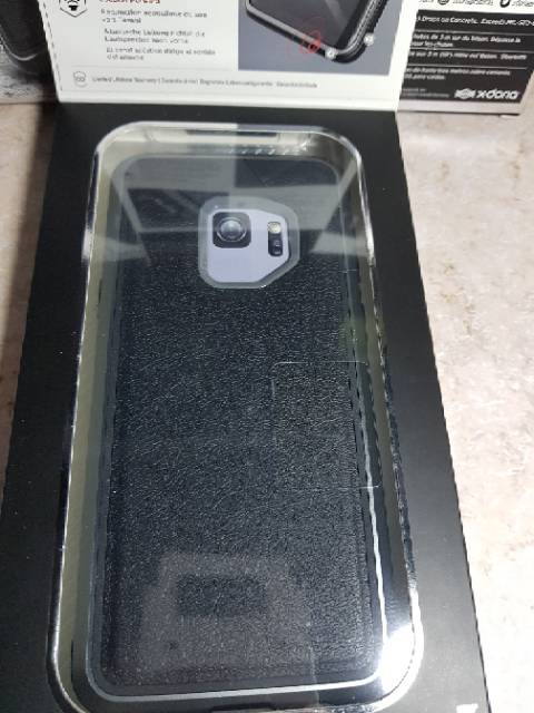 X-doria defense lux casing for samsung galaxy s9 black leather