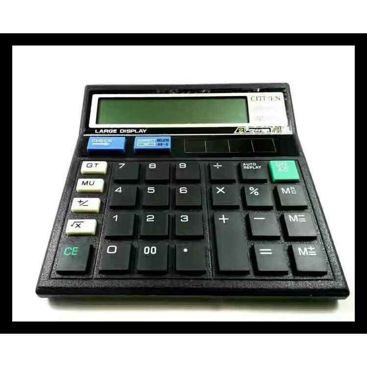 

Terlaris Kalkulator Citizen Ct-512 12 Digit, Reply Dan 2 Power Terbaru