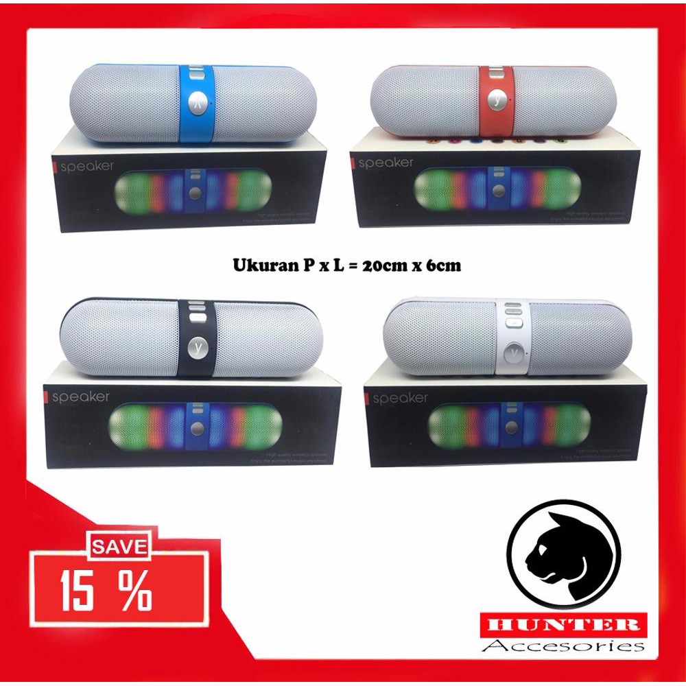 Promo Termurah Speaker Bluetooth Capsule Speaker Portable Super Bass