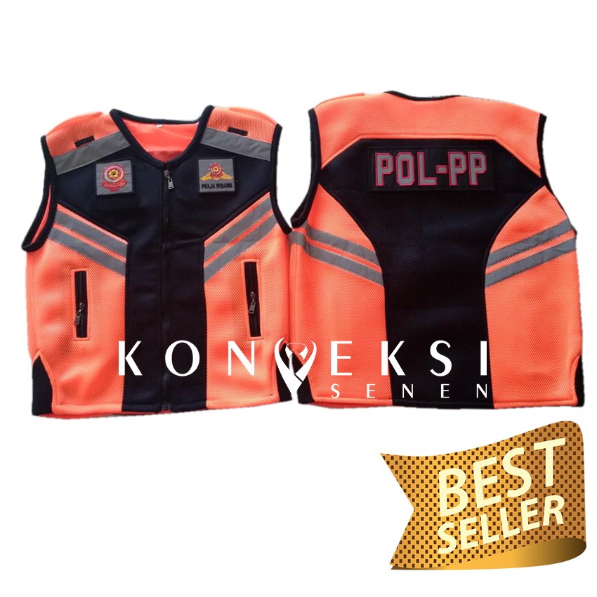 rompi pol pp | rompi satpol pp | rompi pol pp orange