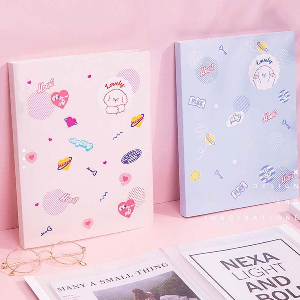 Agustinina Kantong Dokumen Folder Anti Air Ukuran A4 Frosted Folder Penyimpanan File Music Score Sheet Organizer