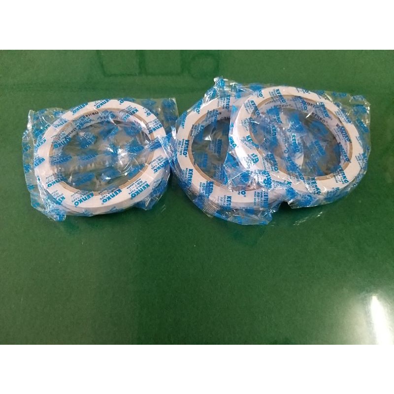 

[LUSIN ISI 12] DOUBLE TAPE 12 MM 1/2" KENKO ORI / SELOTIP TIMBAL BALIK / ISOLASI TIMBAL BALIK