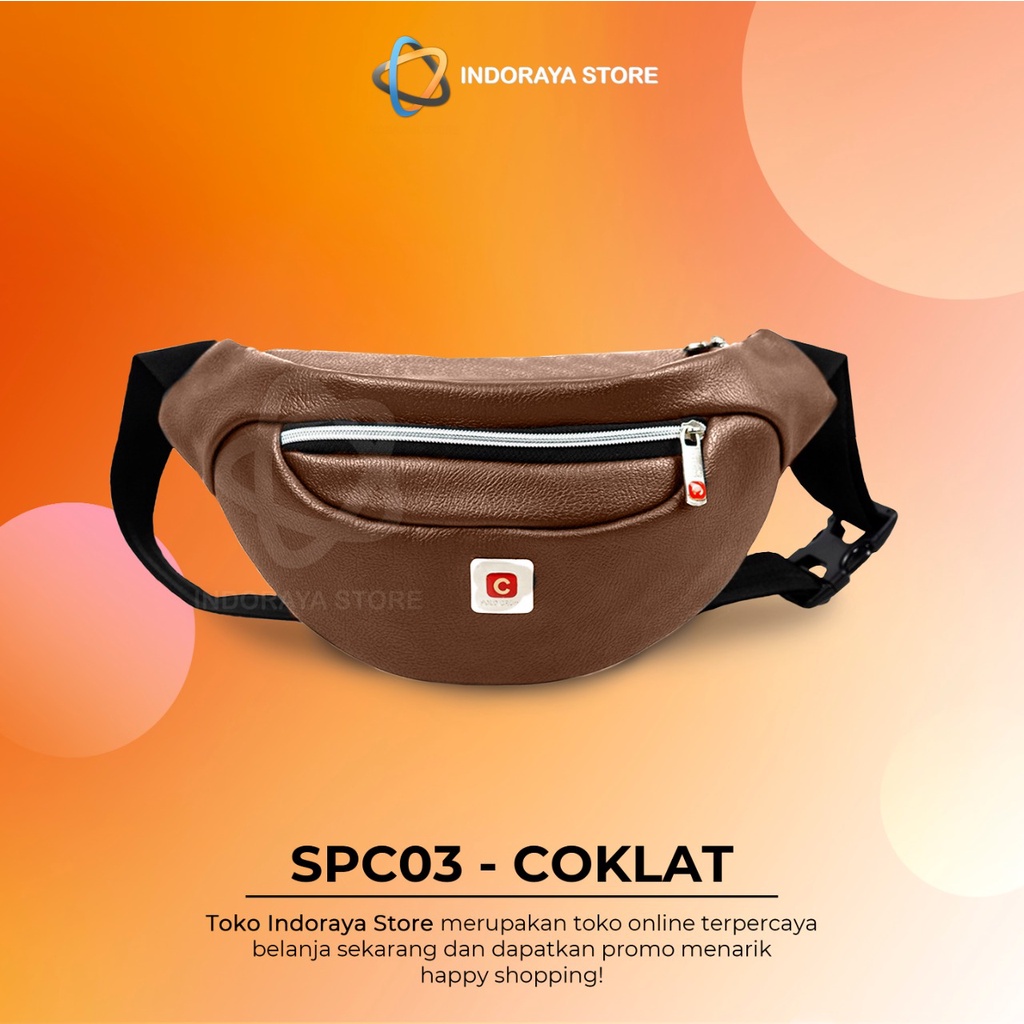 Sling Bag Pria Kekinian Tas Pinggang Pria Waist Bag Pria Tas Slempang Pria Tas Pinggang-indoraya