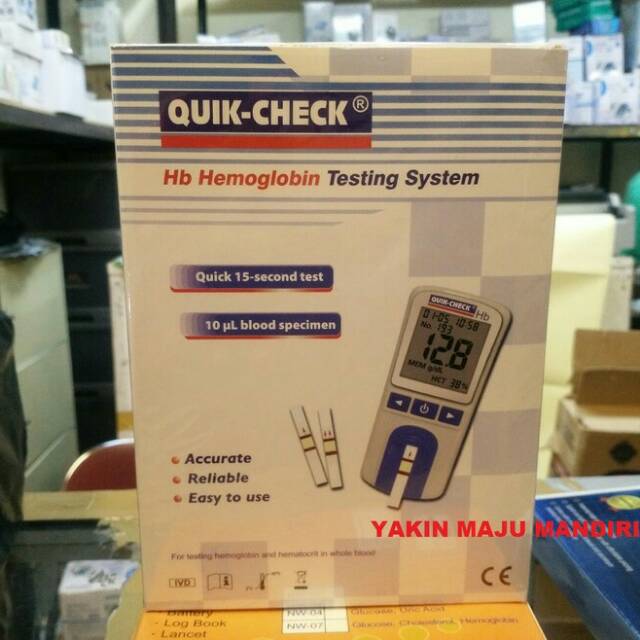 Alat Tes - Cek Hemoglobin HB Quik-Check