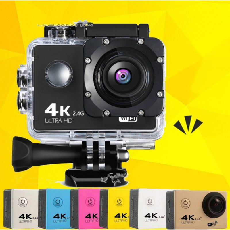 SPORT CAMERA KOGAN 4K ULTRA FULL HD DV 18 MP WIFI KUALITAS NYA BAGUS DAN JERNIH ORIGINAL