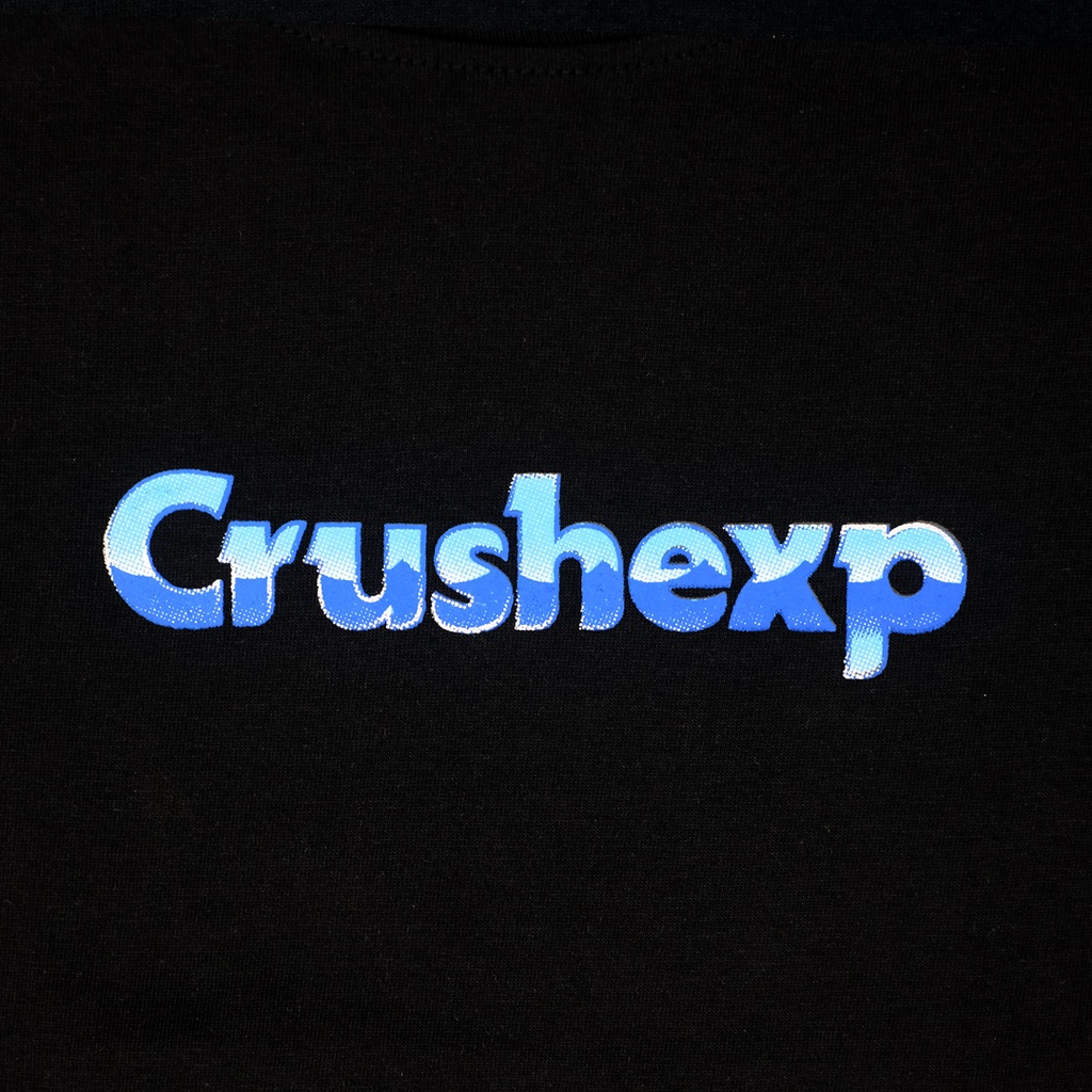 CRUSH EXP Kaos Pendek TSC0937 - BLACK