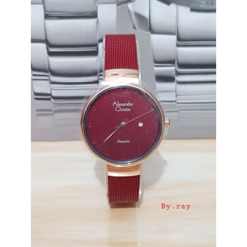 Jam Tangan Wanita Alexandre Christie AC 2509 Original Garansi 1 Tahun