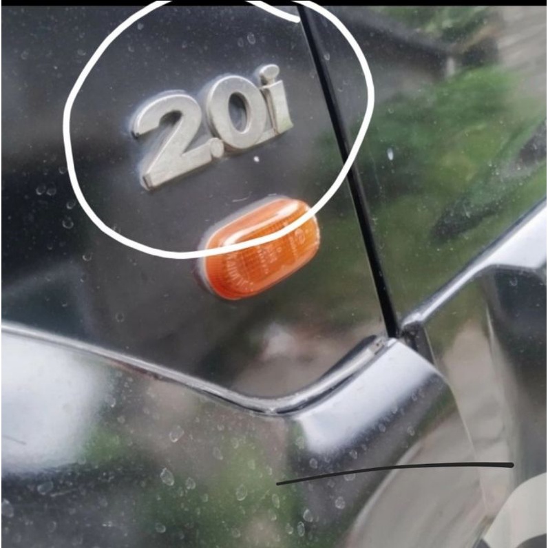 over fender escudo 2.0i bagian bemper (satuan)