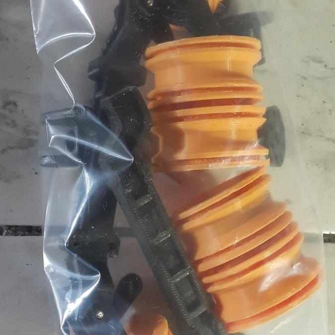 ] paket velg dan steering RC truck Fuso 1/16