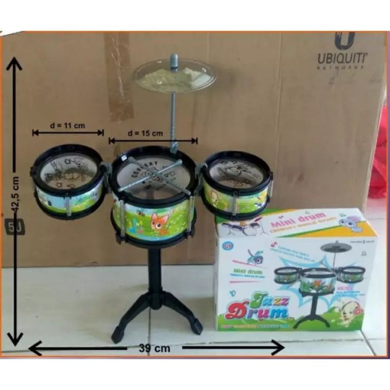 Mainan Alat Musik Mini Drum Jazz Set Anak Alat Musik Drum Mini Jazz Musik Set Murah