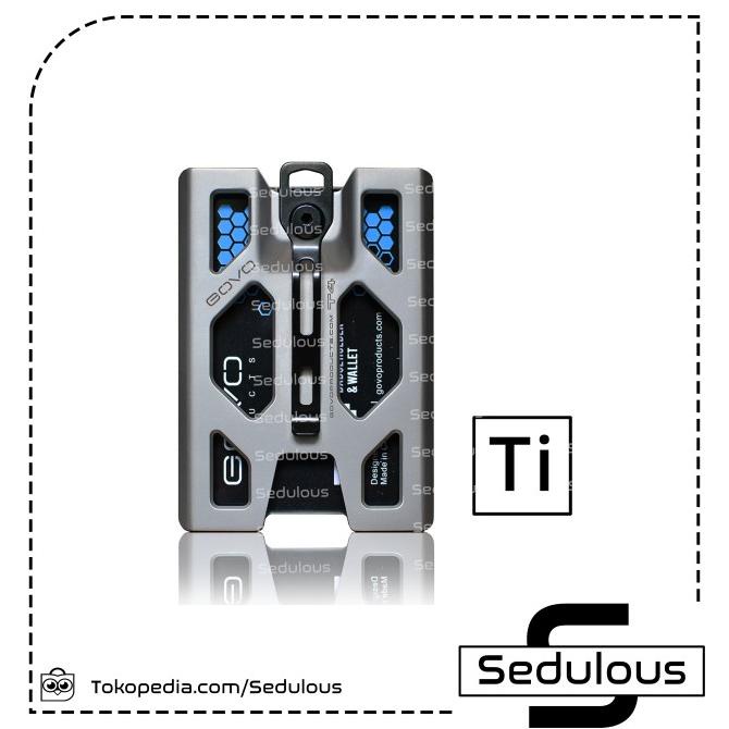 

[[COD]] Titanium GoVo Badge ID Card Holder/Wallet Tactical ID card TERMURAH Kode 742