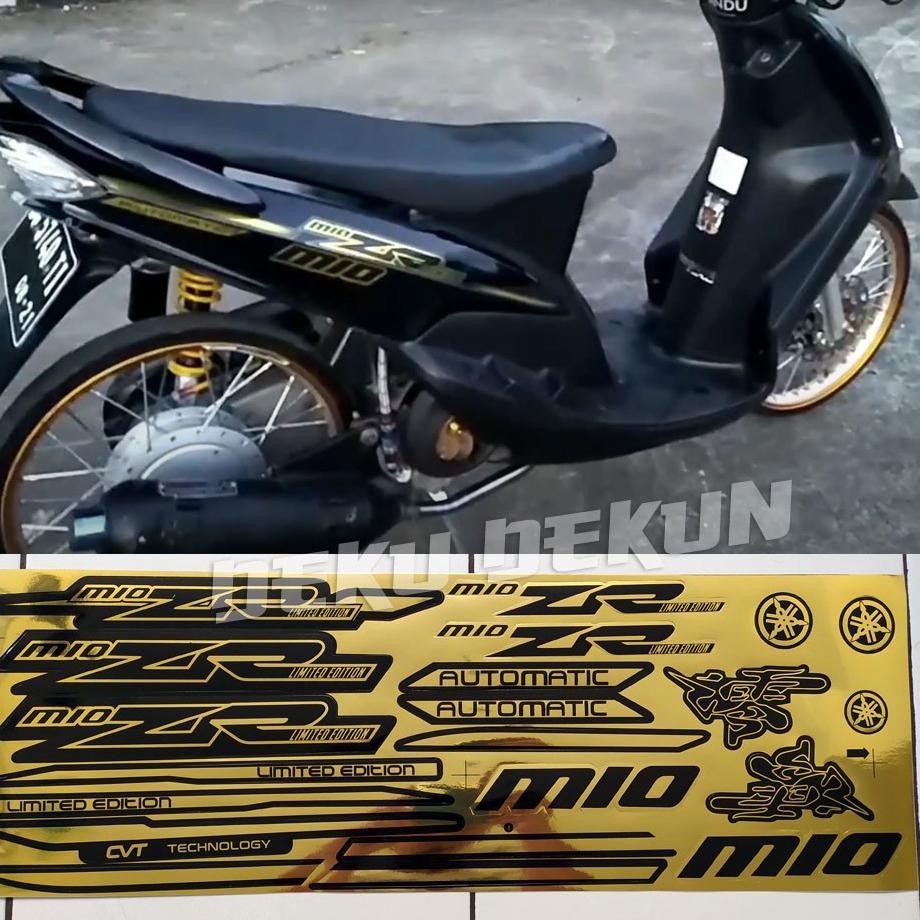 Jual Laris REAL PICTURE REAL PRODUK STIKER STICKER MOTOR STRIPING MIO ZR SPORTY SMILE THAILAND Indonesia Shopee Indonesia