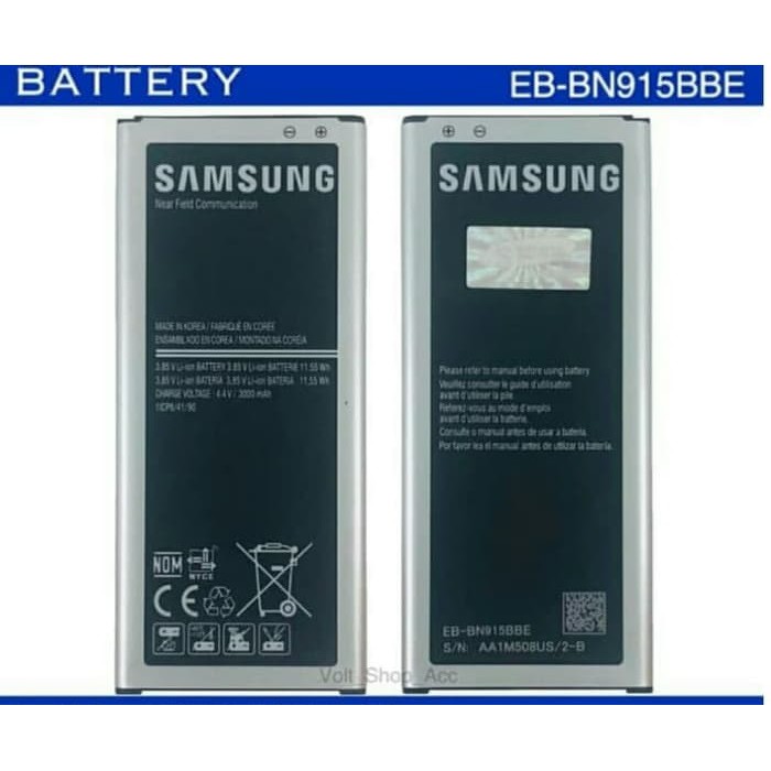 Battery Batre Baterai Samsung Galaxy Note 4 Edge N915 N9150 EB-BN915BBE