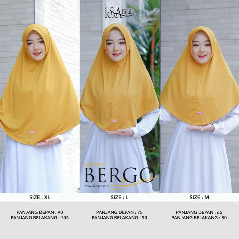 Bergo Amira isa hijab
