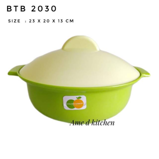 Basi tutup bulat kecil BTB 2030 golden sunkist