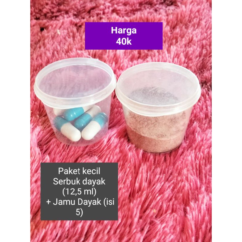 

Jamu dayak (pasca persalinan)