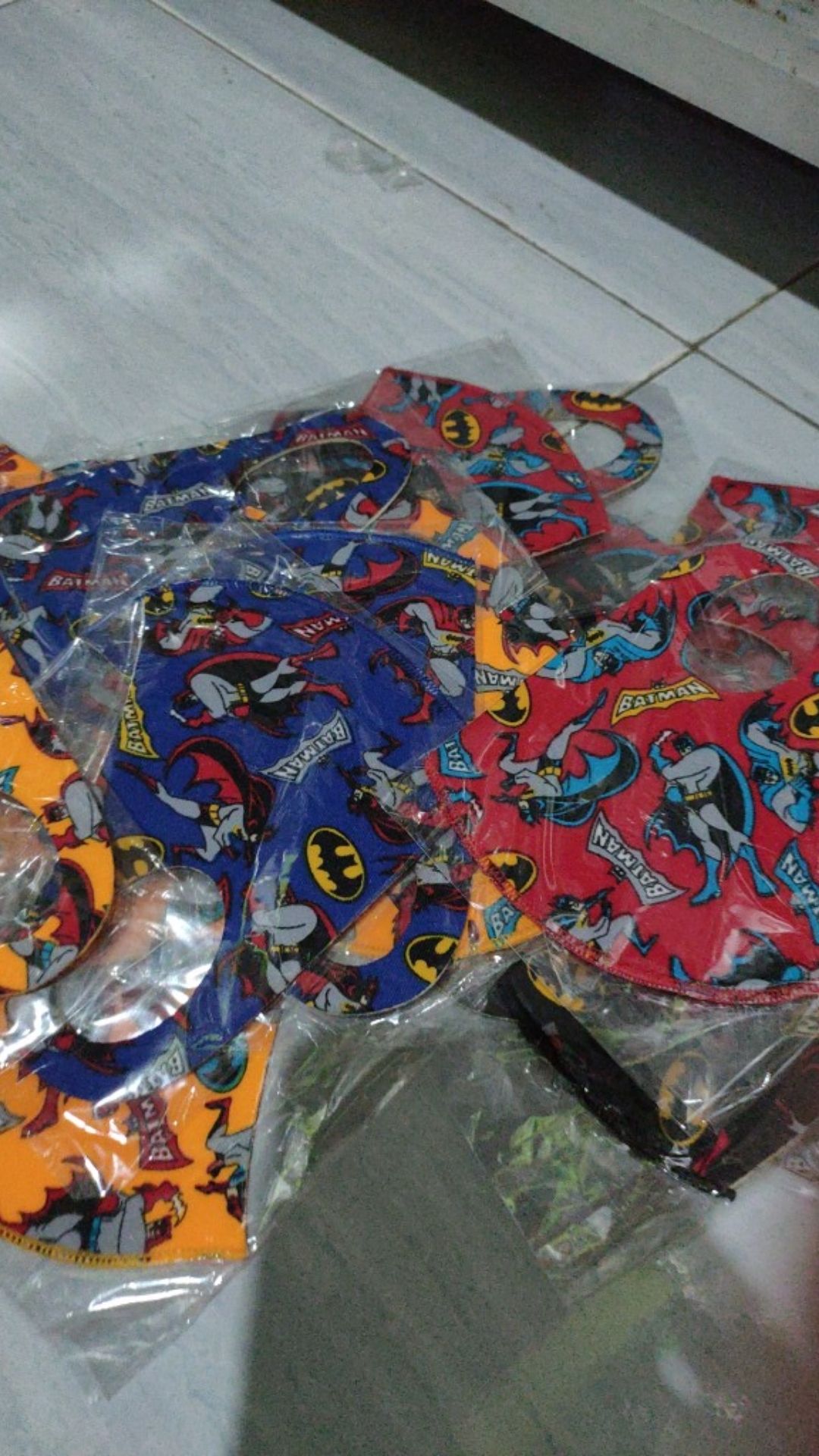 Masker Scuba Anak-anak Motif Dan Warna Warni Polos