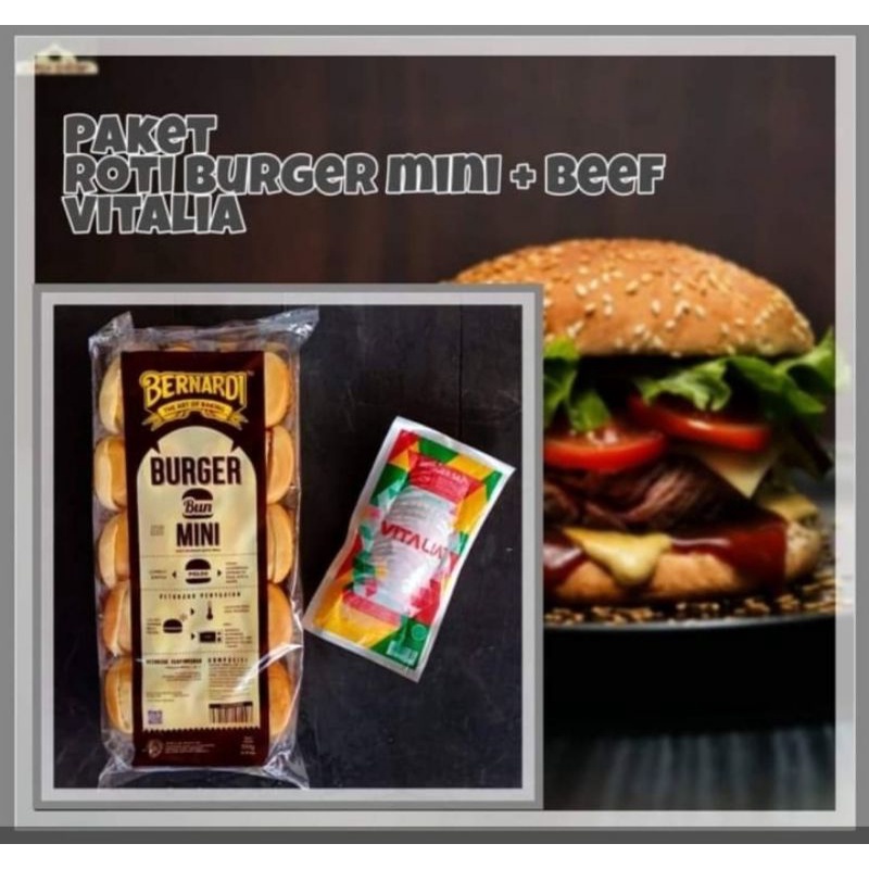 

PAKET BURGER ROTI ISI DAGING MURAH HALAL 20 pcs