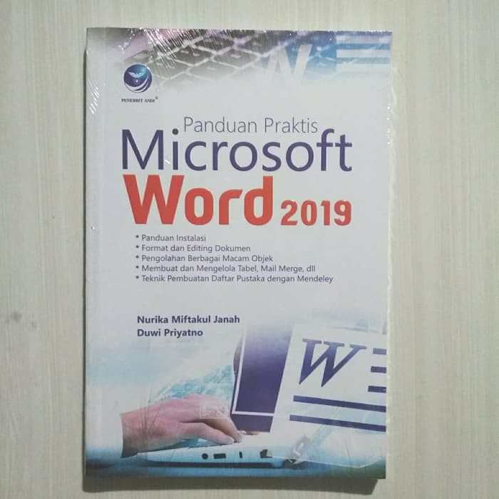 Jual Buku Microsoft Office Panduan Praktis Microsoft Word 2019 | Shopee