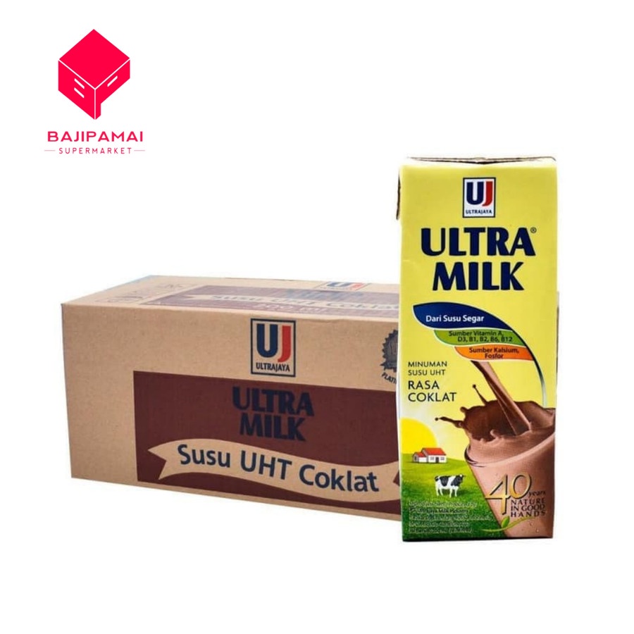 

Susu Ultra Milk 200 ml 1 Dus Isi 24 Pcs
