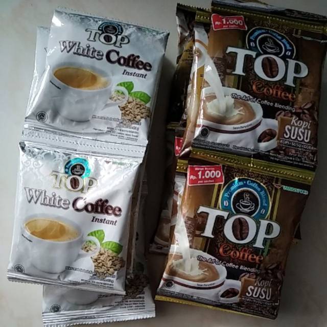 

Top Coffee kemasan sachet (12sachet)