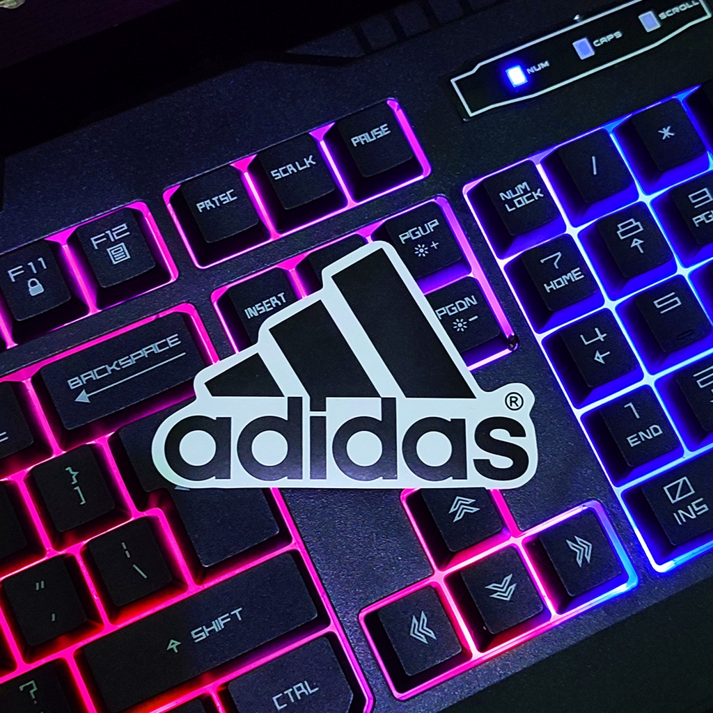 Stiker Aesthetic ADIDAS | STIKER TUMBLER HP | STICKER AESTHETIC STICKER LAPTOP