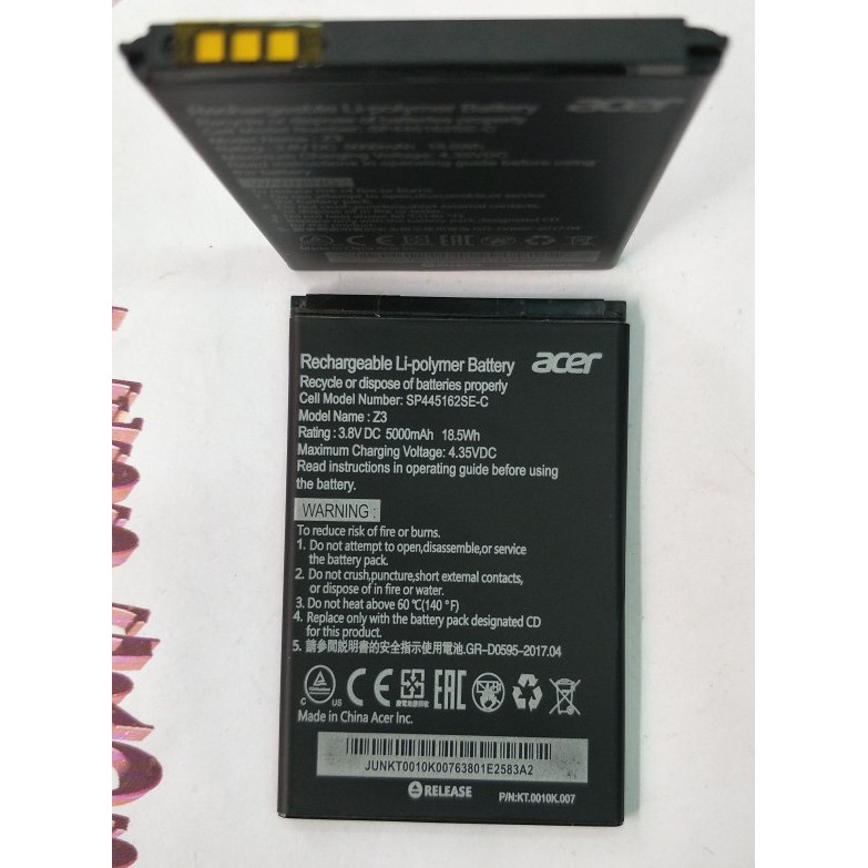 Battery Batre Baterai Acer Liquid Z3 Z130 BOLT AQUILA BL1 IN02 AP-32 AP32 AP 32