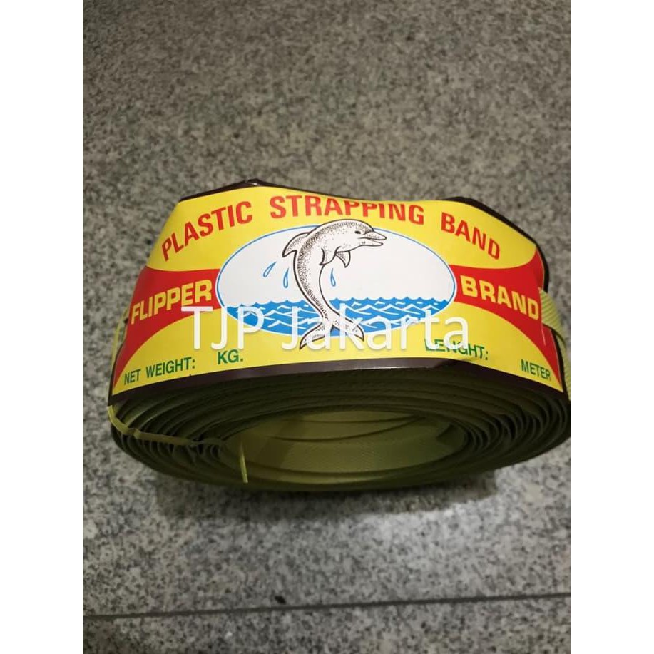Monggo] Strapping Band Flipper Kuning 1 Kg