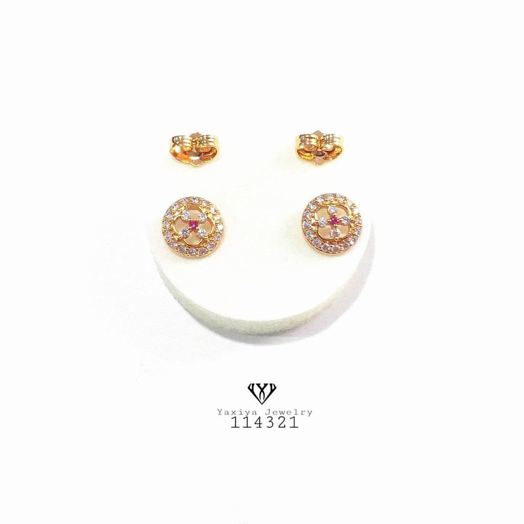 

Anting Tusuk permata Lapis emas Perhiasan imitasi Yaxiya 114321
