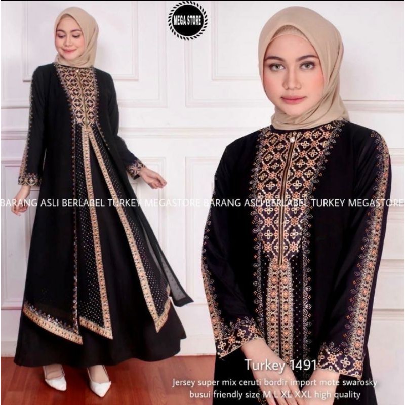 turkey1491 by Megastore /abaya turki megastore