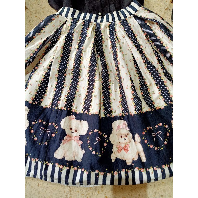 Bodyline Japan Kawaii Poodle Skirt Import Dress lolita